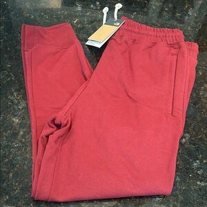 The North Face Men's Burgundy Joggers